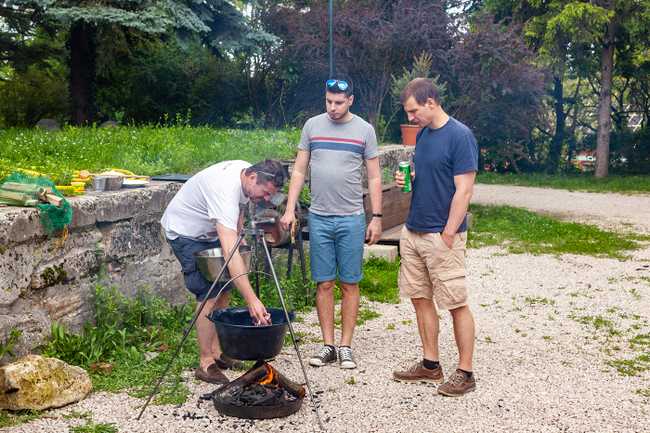 goulash-making